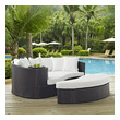 patio furniture nearby Modway Furniture Daybeds and Lounges Espresso White
