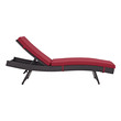 sofa cushions Modway Furniture Daybeds and Lounges Espresso Red