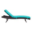 sofa set patio Modway Furniture Daybeds and Lounges Espresso Turquoise