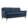 dark blue sectional with chaise Modway Furniture Sofas and Armchairs Azure