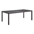 outdoor high bar table Modway Furniture Bar and Dining Espresso Peridot
