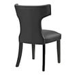 wood dinette sets Modway Furniture Dining Chairs Dining Room Chairs Black