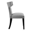 dining room chairs with bench Modway Furniture Dining Chairs Light Gray