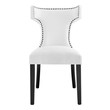 pink velvet chair dining Modway Furniture Dining Chairs White