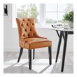 blue wood chairs Modway Furniture Dining Chairs Tan