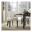 new model dining table chair Modway Furniture Dining Chairs Beige