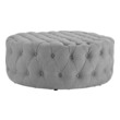 gray fabric storage ottoman Modway Furniture Sofas and Armchairs Light Gray