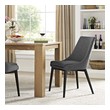 parsons chairs for dining table Modway Furniture Dining Chairs Gray