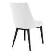 light gray dining room set Modway Furniture Dining Chairs White