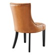 dining table chair cloth Modway Furniture Dining Chairs Tan