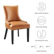 dining table chair cloth Modway Furniture Dining Chairs Tan