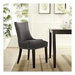 arm chair black dining chairs Modway Furniture Dining Chairs Brown