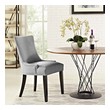 set of black chairs Modway Furniture Dining Chairs Light Gray
