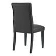 2 chair dinette set Modway Furniture Dining Chairs Dining Room Chairs Black