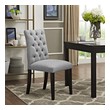 used dining room table and chairs Modway Furniture Dining Chairs Light Gray