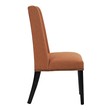 velvet modern dining chairs Modway Furniture Dining Chairs Orange