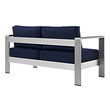 best affordable sectional sofa Modway Furniture Sofa Sectionals Silver Navy