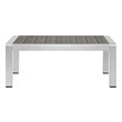 marble table decor Modway Furniture Sofa Sectionals Silver Gray