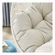 lowes porch chairs Modway Furniture Daybeds and Lounges Outdoor Chairs and Stools White Beige