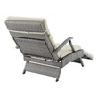 red wingback armchair Modway Furniture Daybeds and Lounges Light Gray Beige