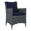 lounge dining set outlet Modway Furniture Bar and Dining Canvas Navy