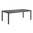 seating dining table Modway Furniture Bar and Dining Canvas Gray