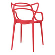 country style dining room sets Modway Furniture Dining Chairs Red