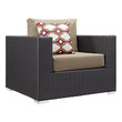 black outdoor sectional Modway Furniture Sofa Sectionals Espresso Mocha