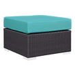 covered patio lounger Modway Furniture Sofa Sectionals Espresso Turquoise