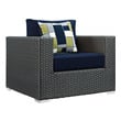 high end aluminum outdoor furniture Modway Furniture Sofa Sectionals Canvas Navy