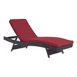 patio furniture sale 3 piece Modway Furniture Daybeds and Lounges Outdoor Lounge and Lounge Sets Espresso Red