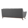 chaise sofa bed with storage Modway Furniture Sofas and Armchairs Gray