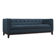 modern cream couch Modway Furniture Sofas and Armchairs Azure