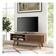 basic tv unit Modway Furniture Decor Walnut