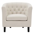 chaise lounge chair with ottoman Modway Furniture Sofas and Armchairs Beige