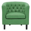 velvet accent chair blue Modway Furniture Sofas and Armchairs Kelly Green