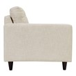 white leather couch with chaise Modway Furniture Sofa Sectionals Beige