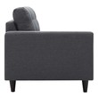 sofa sleeper sectional couch Modway Furniture Sofa Sectionals Gray