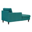 leather couch Modway Furniture Sofas and Armchairs Teal
