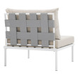 outdoor bar table and chairs Modway Furniture Sofa Sectionals White Beige