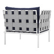 cream velvet armchair Modway Furniture Sofa Sectionals White Navy