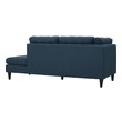leather contemporary sofa Modway Furniture Sofas and Armchairs Azure