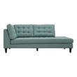 pull out couch black Modway Furniture Sofas and Armchairs Laguna