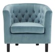 cheap wingback armchair Modway Furniture Sofas and Armchairs Sea Blue