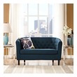 loveseat green Modway Furniture Sofas and Armchairs Azure