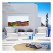 patio sets on sale with fire pit Modway Furniture Sofa Sectionals White White