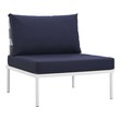 patio conversation pieces Modway Furniture Sofa Sectionals White Navy