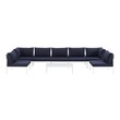 aluminium patio furniture sets Modway Furniture Sofa Sectionals White Navy