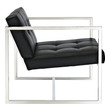 quality living room chairs Modway Furniture Lounge Chairs and Chaises Black