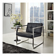 quality living room chairs Modway Furniture Lounge Chairs and Chaises Black